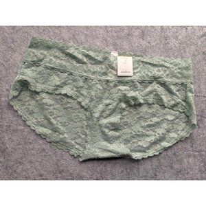 1 Pair Auden Woman's Lace Hipster Panties Small